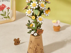 diy wood flower bouquet,diy wooden flower bouquet,wooden flower bouquet diy,rowood diy wooden flower bouquet 3d wooden puzzle,wood flower bouquet diy