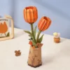 3d wooden flower puzzle,wood flower bouquet diy,diy wood flower bouquet,3d flower puzzle,flower 3d puzzle,flower puzzle 3d