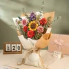 wooden flower bouquet diy,3d flower puzzle,3d wooden flower puzzle,wood flower bouquet diy,rowood 3d wooden puzzle,flower 3d puzzle