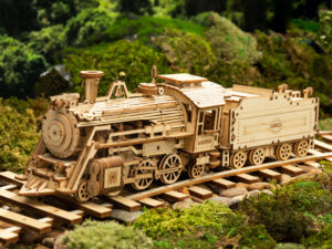 rokr 3d wooden puzzle train,rokr 3d wooden puzzles