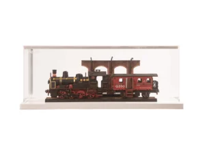 rolife 3d wooden puzzle steam journey display stand