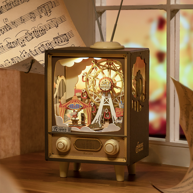 rolife music box,rolife 3d wooden puzzle music box,rolife 3d wooden puzzle