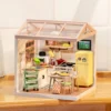 rolife miniature house kit,diy miniature house kit rolife,robotime dollhouse kit