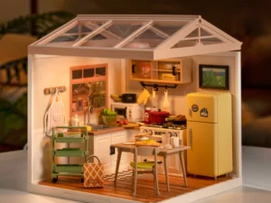 rolife miniature house kit,diy miniature house kit rolife,robotime dollhouse kit