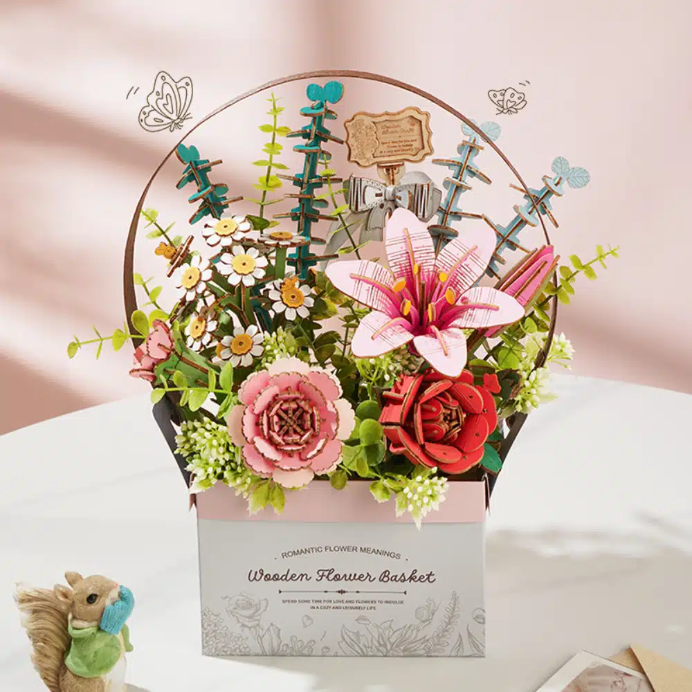 3d puzzle manufacturers,diy wood flower bouquet,wood flower bouquet diy,3d wooden flower puzzle